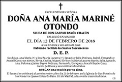 Ana María Mariné Otondo
